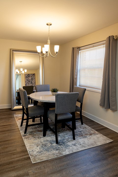 Elegant Dining Area at Painters Mill Apartments, Owings Mills, MD