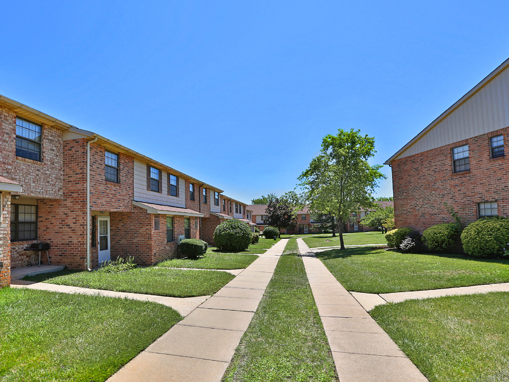 Building Exterior at Chapel Valley Townhomes, Baltimore, 21236