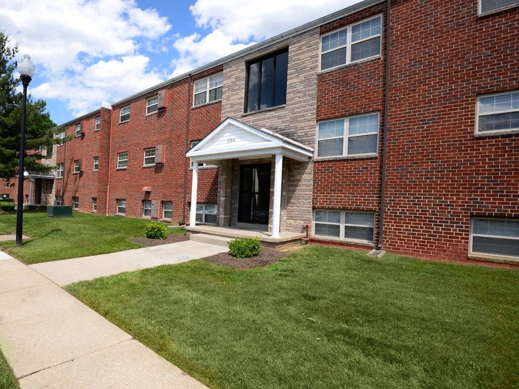 Exterior front at Hyde Park Apartments*, Maryland