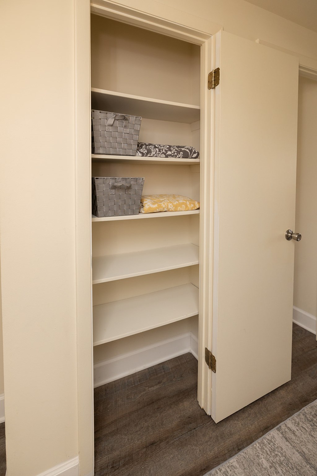 Hallway Closet at Chapel Valley Townhomes, Nottingham, MD 21236