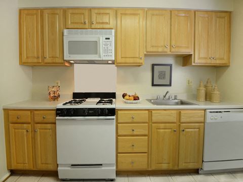 Rockdale Gardens Apartments kitchen with plenty of food storage at Rockdale Gardens Apartments*, Baltimore, MD