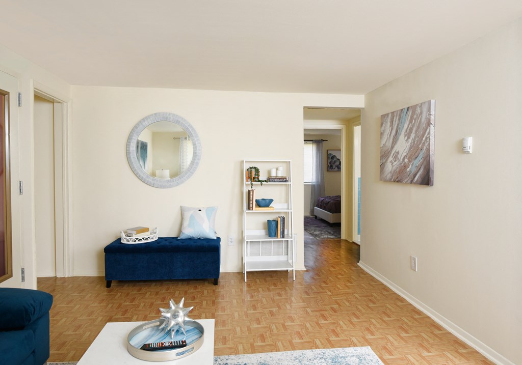Spacious living room with a ton of natural light at Winston Apartments, Maryland