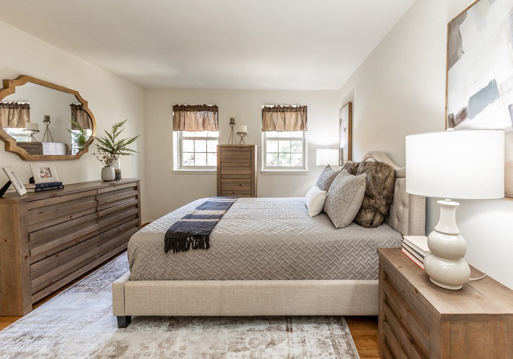 Generous master bedroom with closet at The Orchards at Severn Townhomes*, Maryland, 21144
