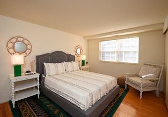 Master bedroom with lots of sunlight and closet space