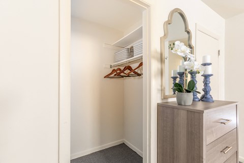 a walk in closet at Lawyers Hill Apartments, Elkridge, MD, 21075