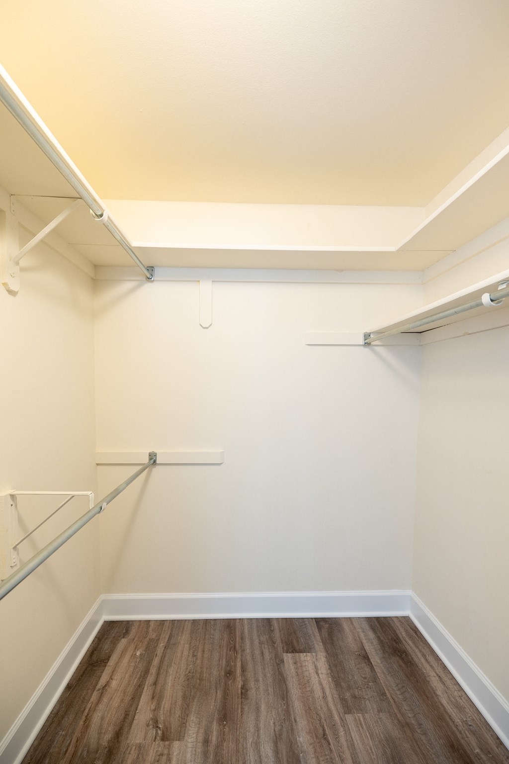 Walk-in closet at Ivy Hall Apartments*, Towson, MD.