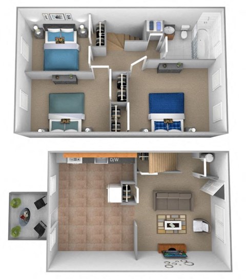 2 bedroom apartment at The Orchards at Severn Townhomes*, Severn Maryland