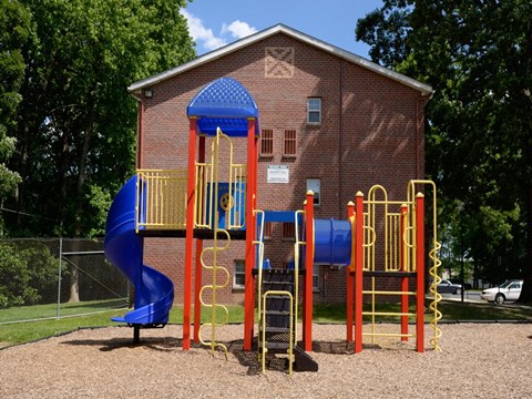 New playground and jungle gym at Hyde Park Apartments at Hyde Park Apartments*, Maryland, 21221