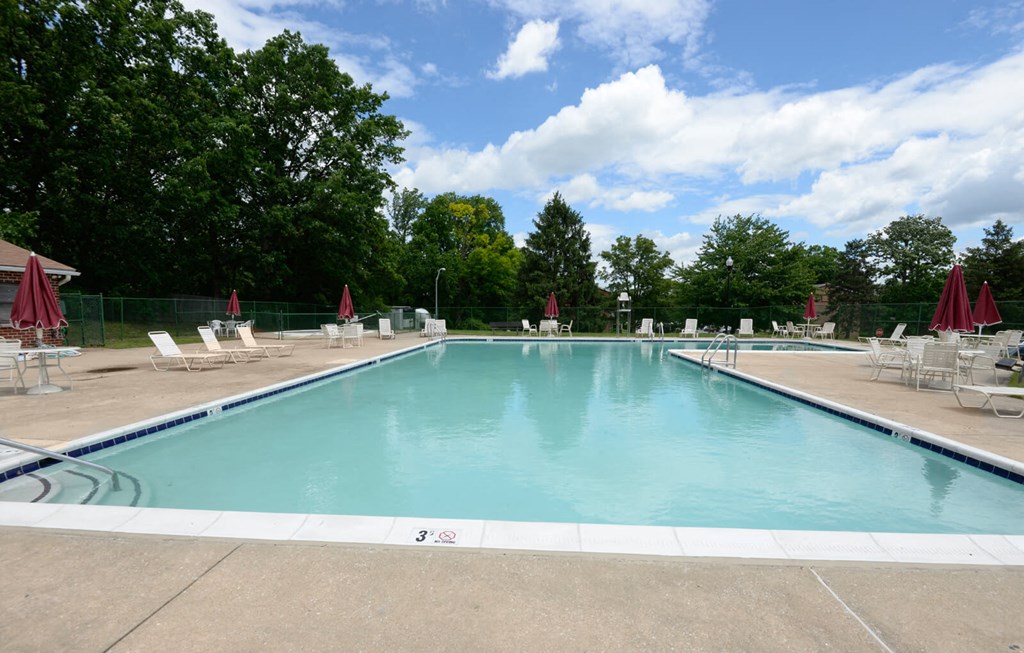 Swimming pool at Liberty Gardens Apartments, Baltimore, MD