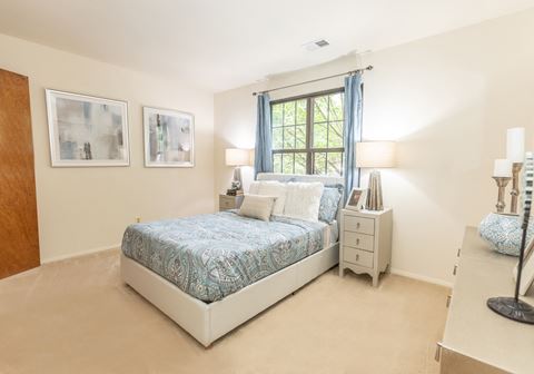 Large second bedroom with lots of closet space  at Brittany Apartments, Maryland, 21208