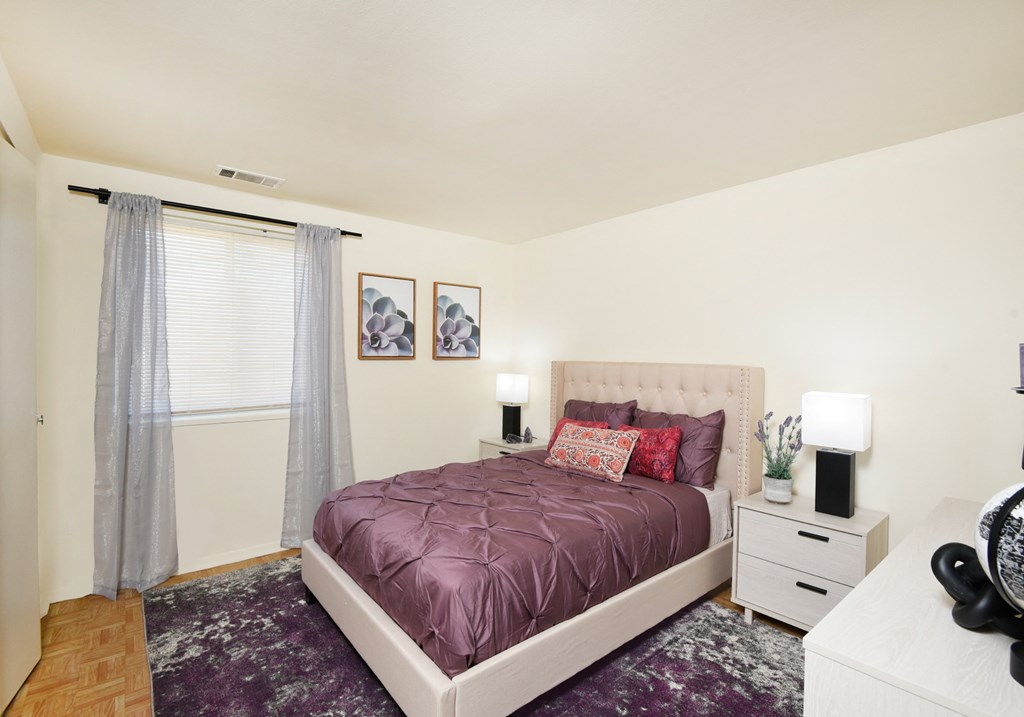 Roomy second bedroom with natural light at Winston Apartments, Baltimore, 21239