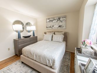 Comfortable Bedroom at Somerset Woods Townhomes, Maryland