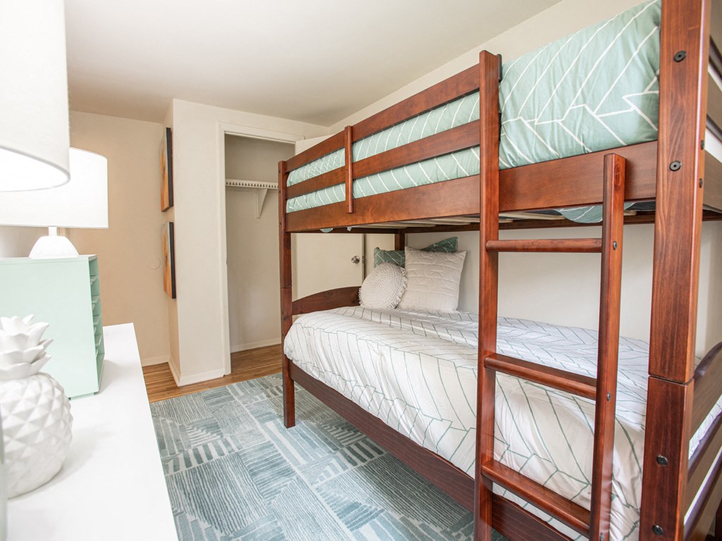 Small Bedroom at Somerset Woods Townhomes, Severn, Maryland