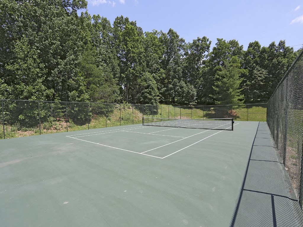 Tennis Court view at Cub Hill Apartments, Maryland, 21234