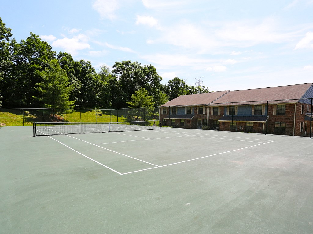 Tennis Court at Cub Hill Apartments, Baltimore, Maryland