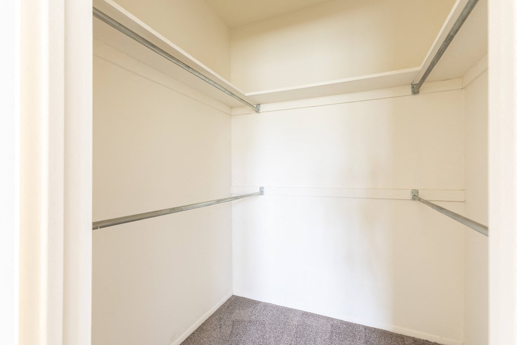Updated Closet at Seminary Roundtop Apartments, Lutherville, Maryland