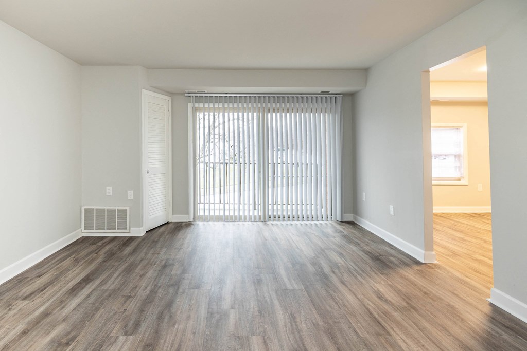 Living room at Cub Hill Apartments, Baltimore, MD