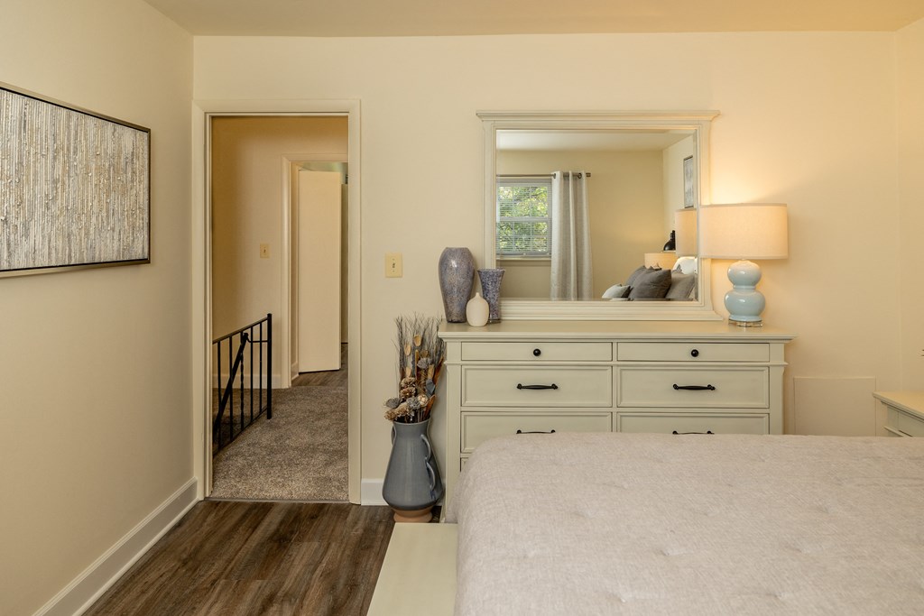 Bedroom with a bed at Seven Oaks Townhomes, Edgewood, 21040