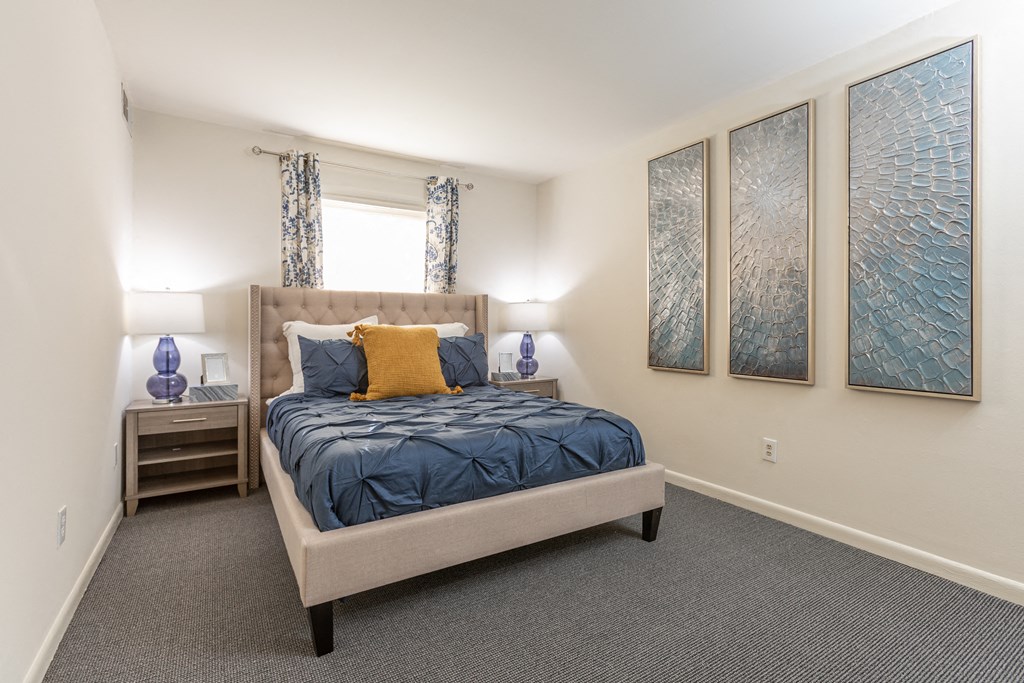 Large master bedroom with a lot of closet space at Lawyers Hill Apartments at Lawyers Hill Apartments, Elkridge, MD