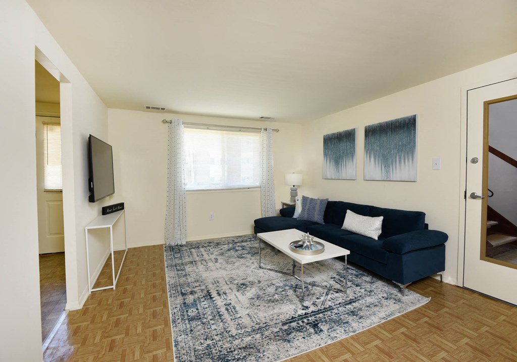 Spacious living room with a ton of natural light at Winston Apartments, Maryland