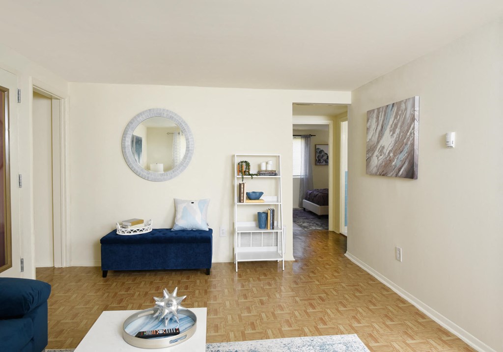 Spacious living room with a ton of natural light at Winston Apartments, Maryland