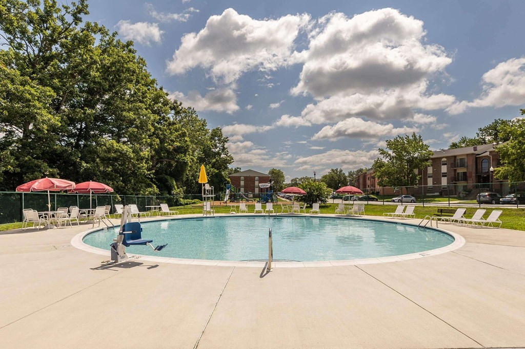 Our apartments offer a swimming pool at Security Park Apartments*, Maryland, 21244