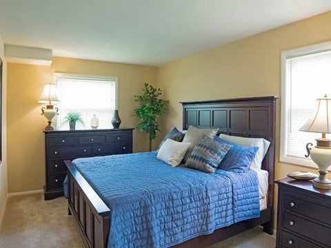 Master bedroom at Security Park Apartments*, Maryland, 21244