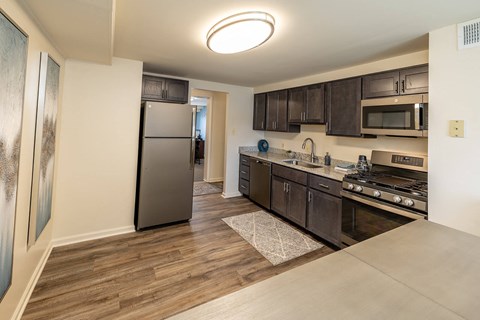 Updated Kitchen at Windsor House in Middle River, MD