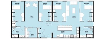 4 bed LIS A 1830 SF