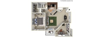A series of images showing different rooms of a house.