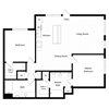 Plan 2A Chroma Apartments Plan 2A