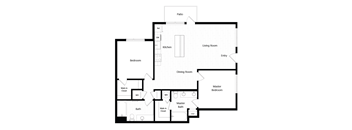 Chroma Apartments Plan 2B