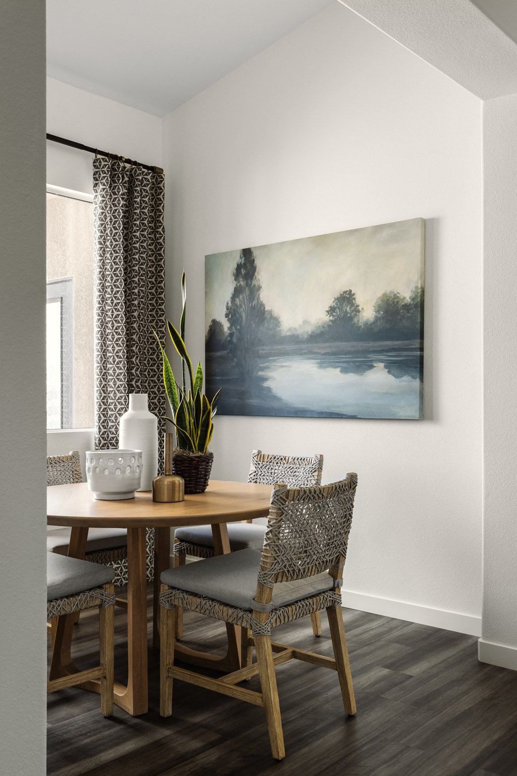 Separate dining area at City Lights at Town Center Apartments in Aliso Viejo