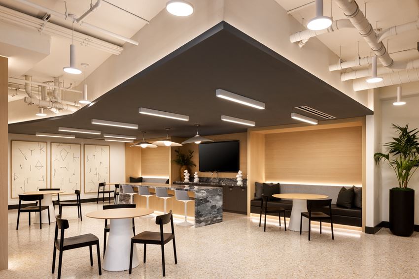sixth & jackson apartments san jose north building co-working area