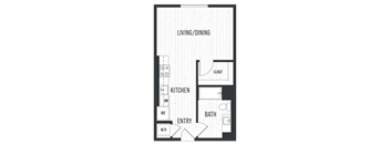 sixth and jackson apartments san jose floor plan SB