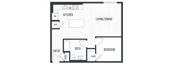 sixth and jackson apartments san jose floor plan UB