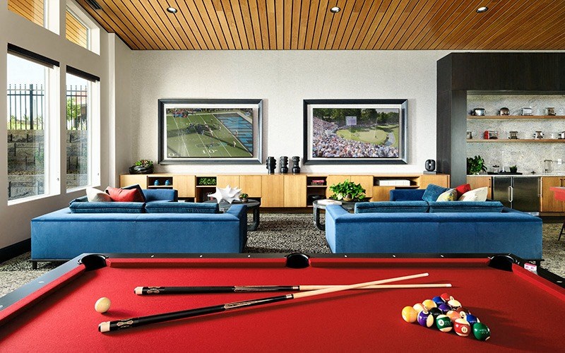 Clubhouse at Chroma Apartments in Highlands Ranch Colorado