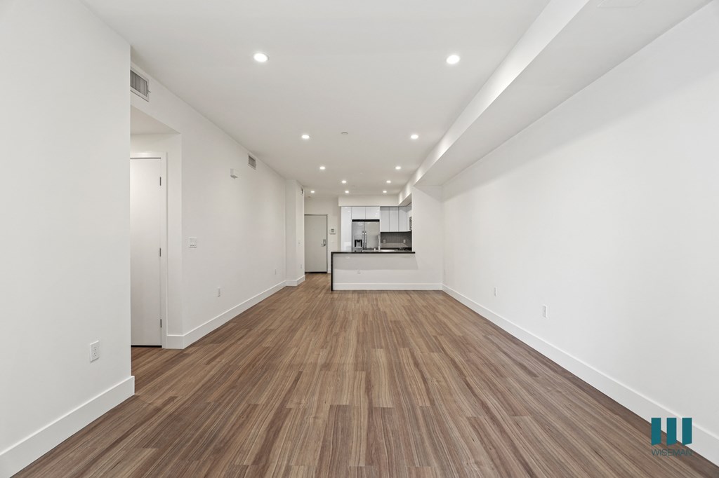 Open-Concept Kitchen, Dining, and Living Room Space