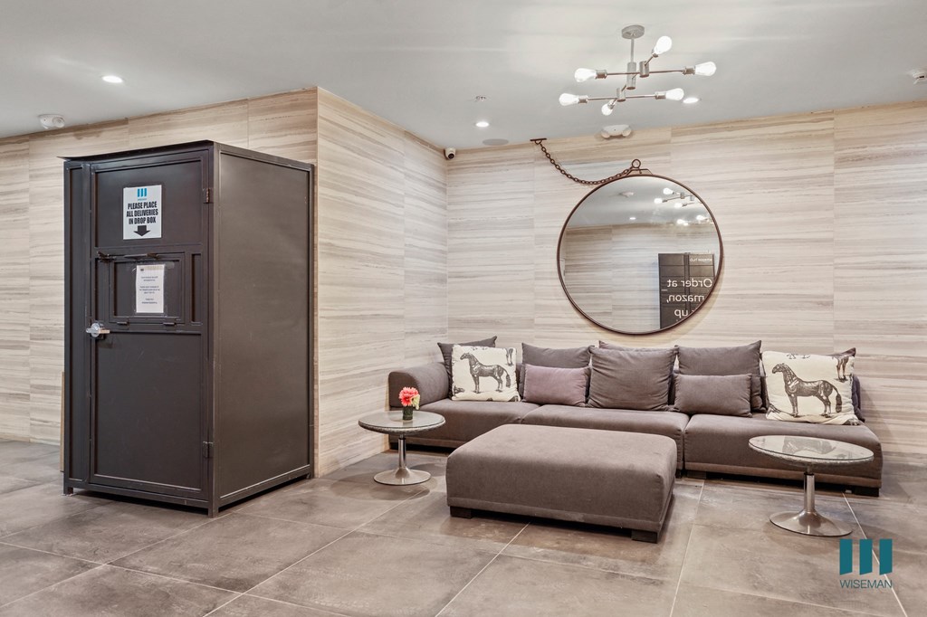 Lobby Area with Package Locker