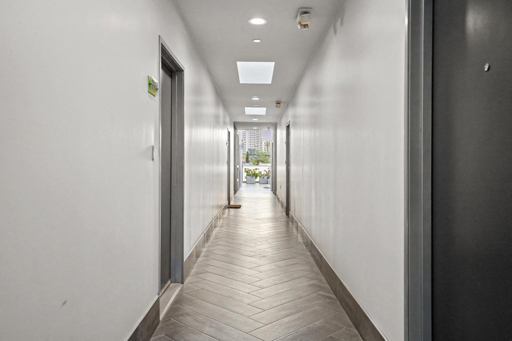 Hallway Leading to Rooftop Terrace