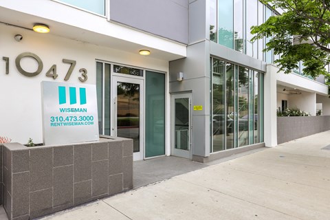 Front Entrance of Century City Icon by Wiseman