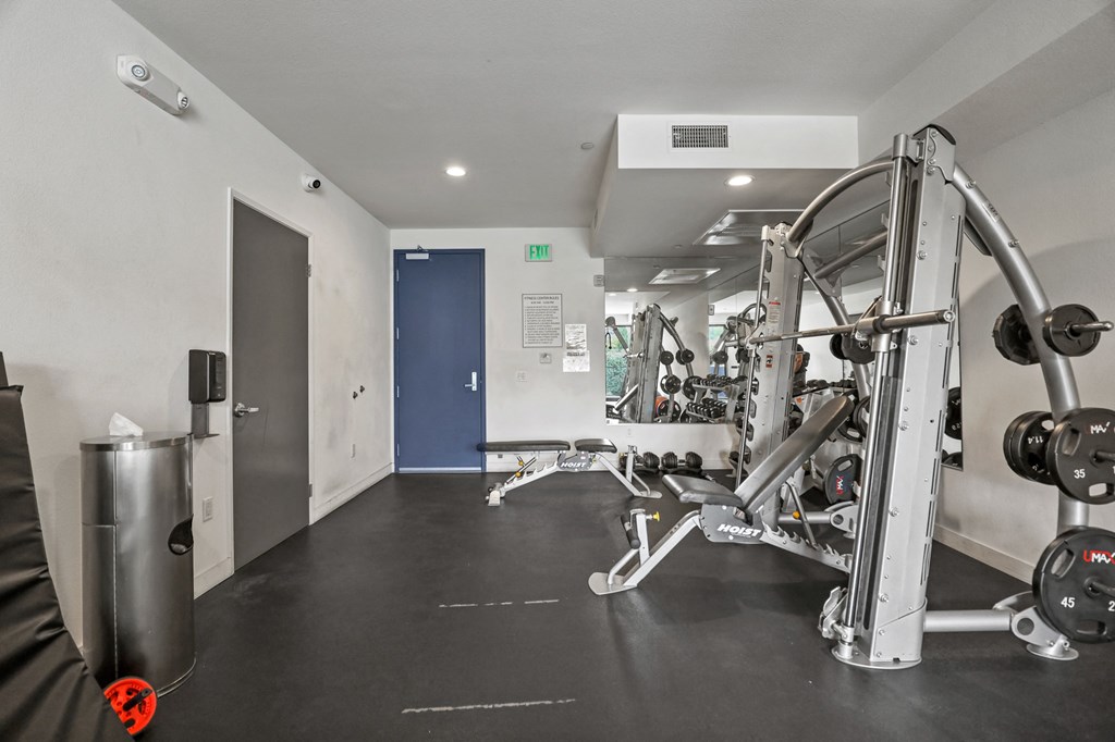 Resident Fitness Center Equipped with Full-Range of Equipment