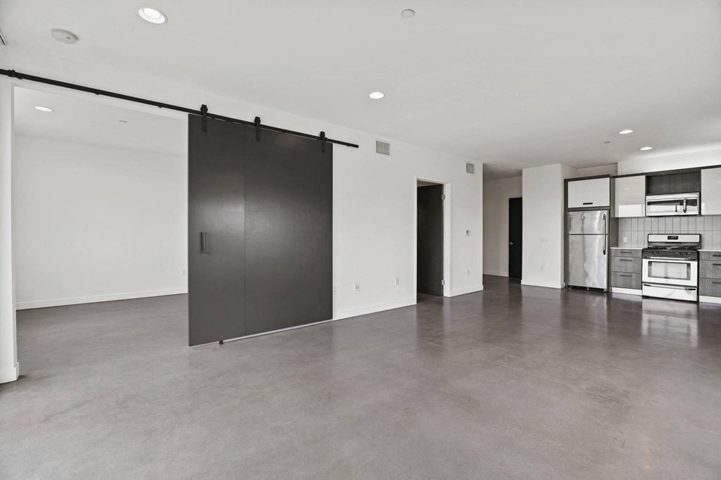 Spacious Living and Dining Room