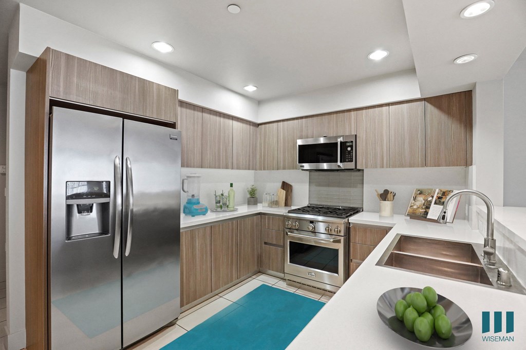 Full-Size Kitchen with Energy-Efficient Appliances