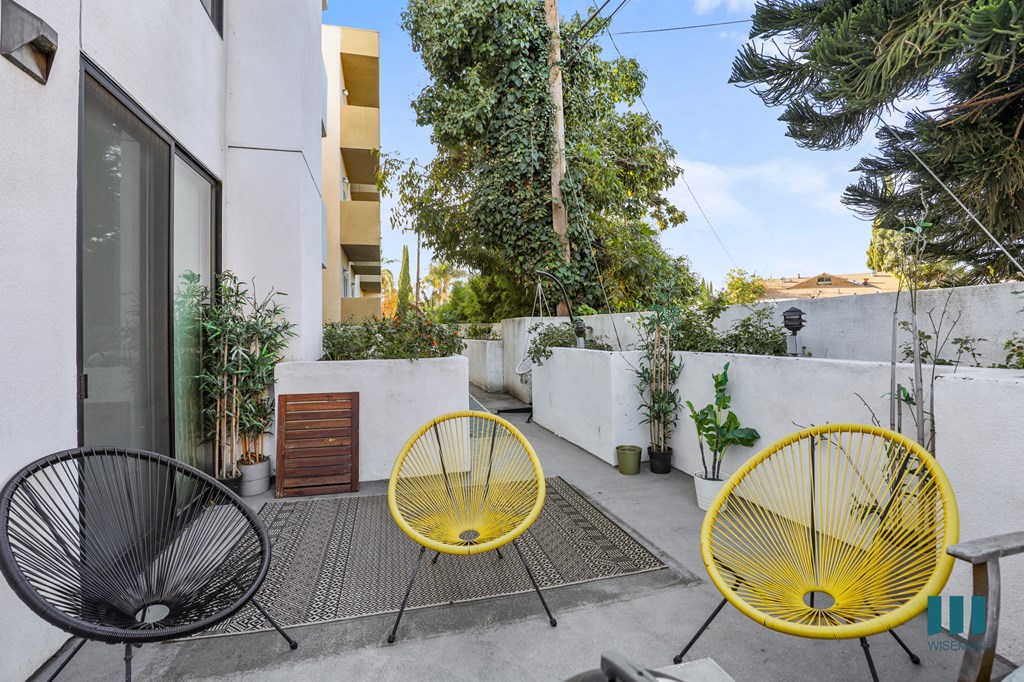 Large-Size Patio with Seating Area