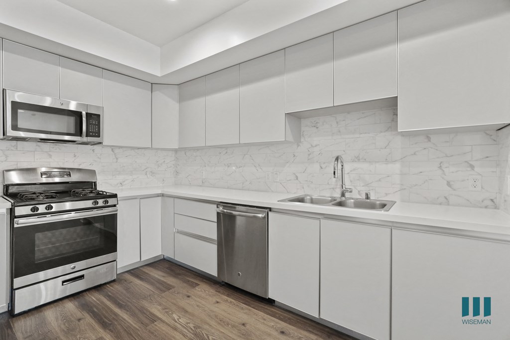 Large-Size Kitchen with Ample Cabinet Storage