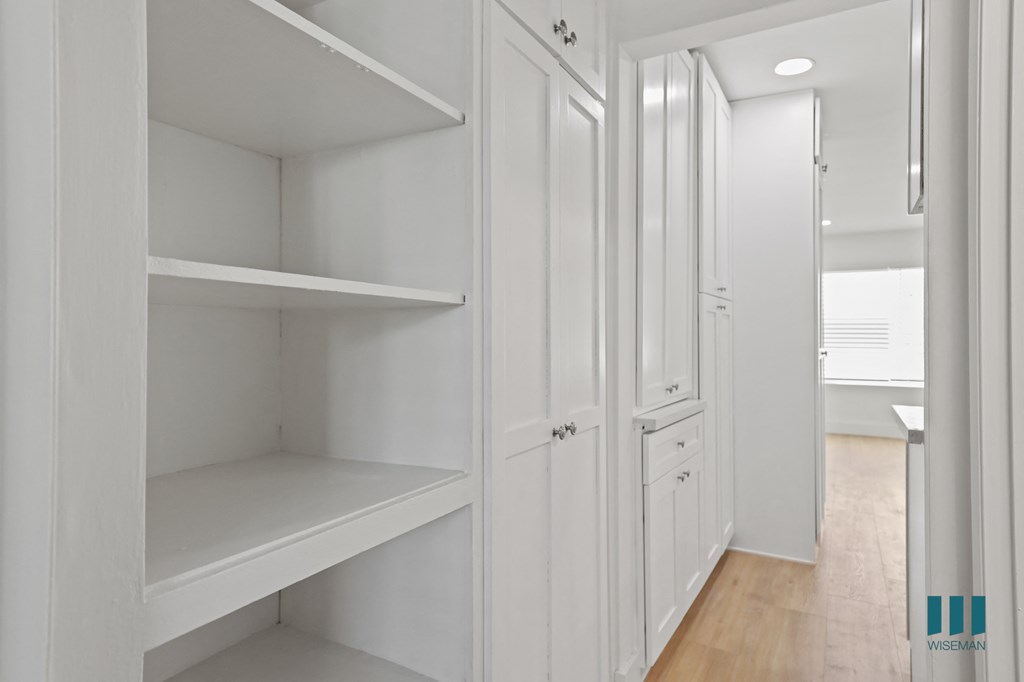 Built-In Shelving and Cabinet Storage