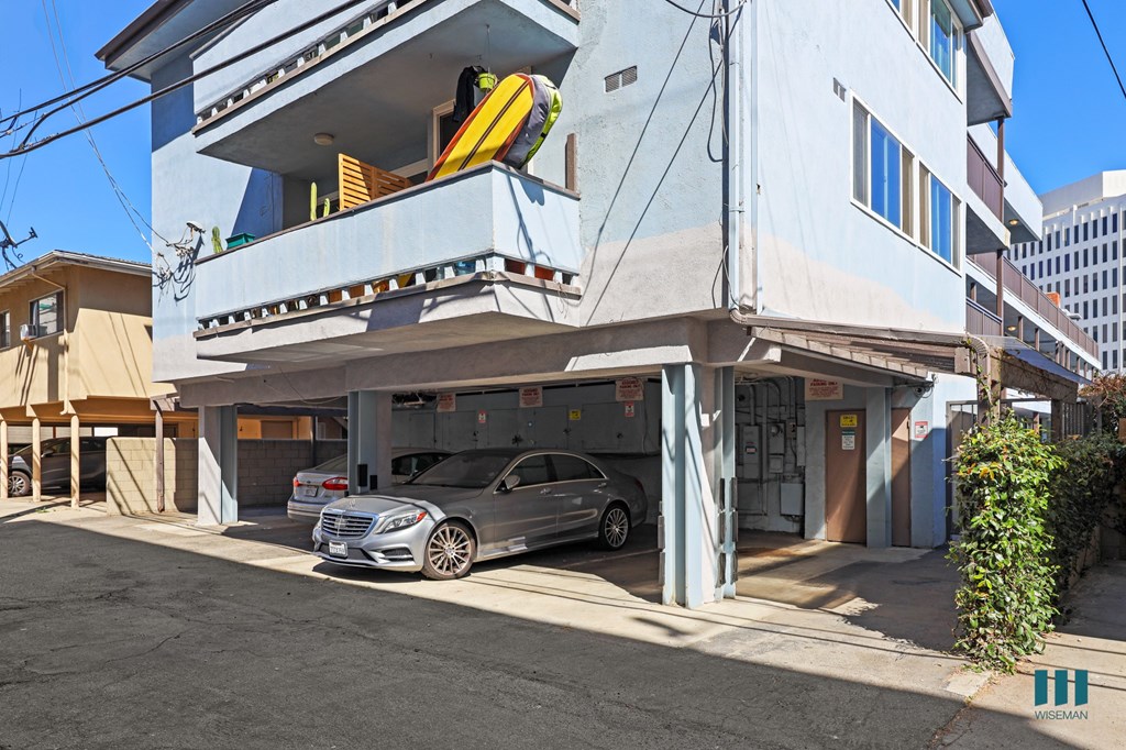 Covered Resident Parking in the Back of the Property