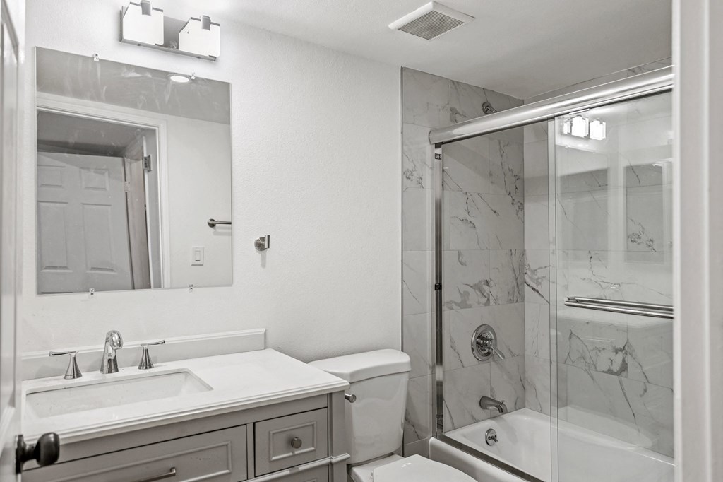 Bathroom With Full-Size Bathtub