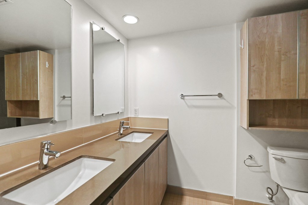 Bathroom with Double-Sink Vanity